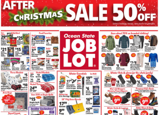 Ocean State Job Lot Weekly Ad Jan 02 – Jan 08, 2025