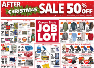 Ocean State Job Lot Weekly Ad Jan 09 – Jan 15, 2025