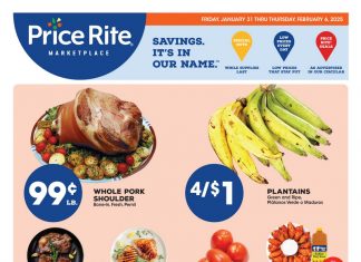 Price Rite Weekly Ad Jan 31 – Feb 06, 2025