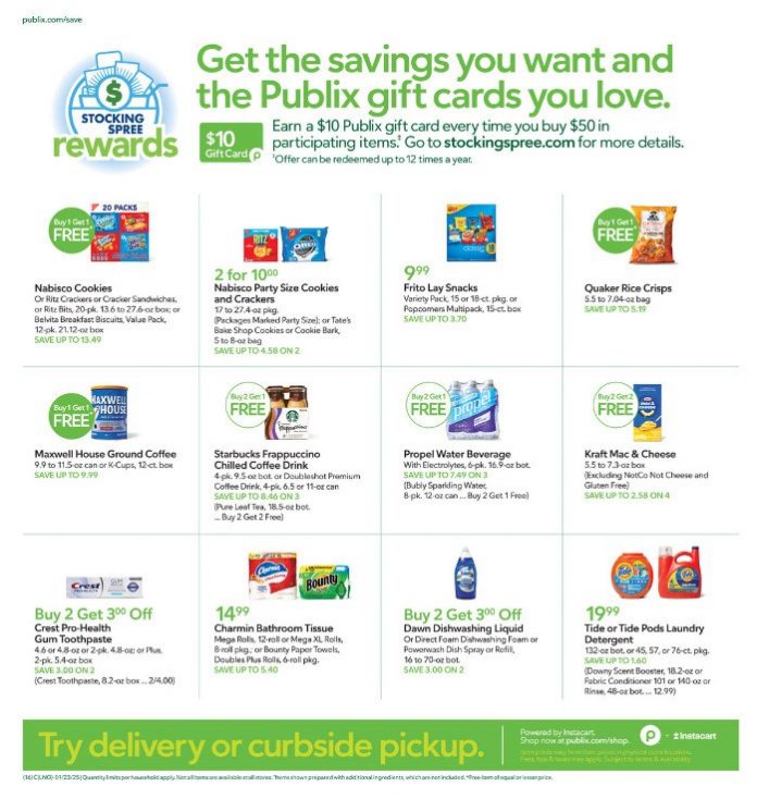 Publix Weekly Ad Jan 22 Jan 28, 2025