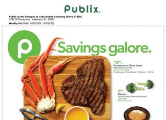 Publix Weekly Ad Jan 30 – Feb 05, 2025