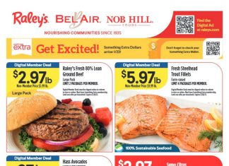 Raley’s Weekly Ad Jan 22 – Jan 28, 2025