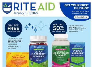Rite Aid Weekly Ad Jan 05 – Jan 11, 2025