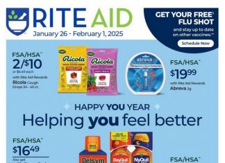 Rite Aid Weekly Ad Jan 26 – Feb 01, 2025 (Valentine’s Day Promotion Included)