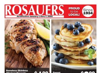 Rosauers Weekly Ad Jan 01 – Jan 07, 2025