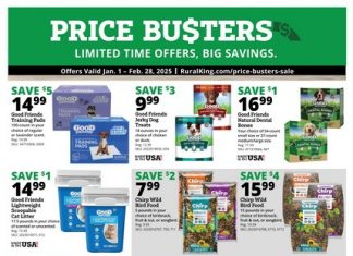 Rural King Monthly Ad Jan 01 – Feb 28, 2025