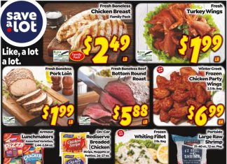 Save A Lot Weekly Ad Jan 12 – Jan 25, 2025
