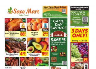 Save Mart Supermarkets Weekly Ad Jan 22 – Jan 28, 2025