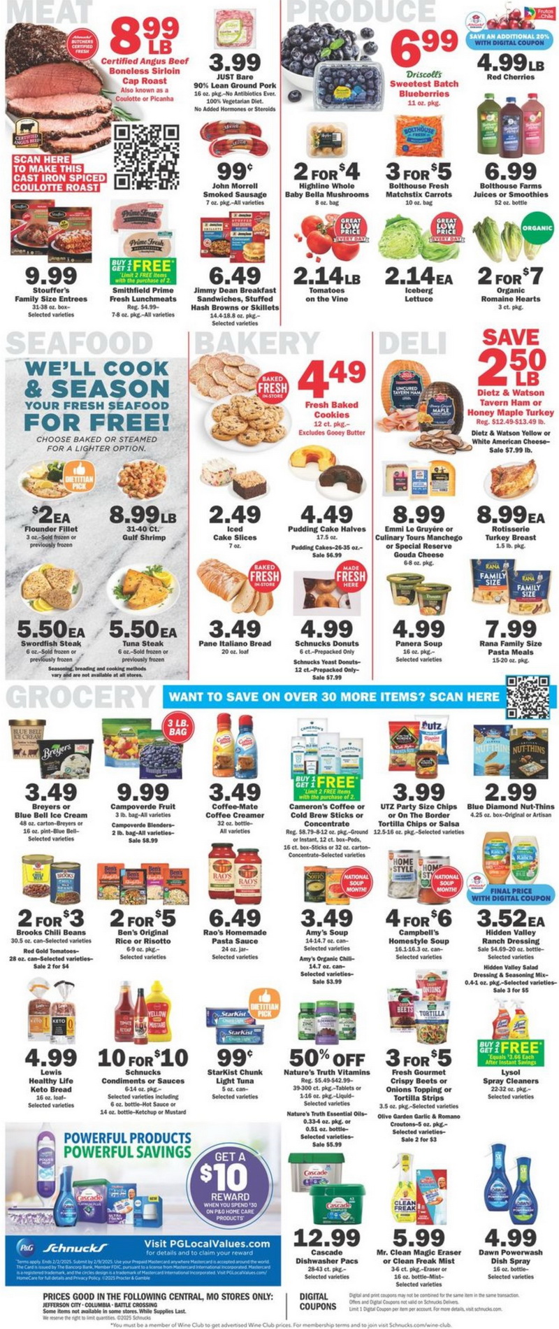 Schnucks Weekly Ad Jan 02 Jan 07, 2025 (Back To School Promotion Included)