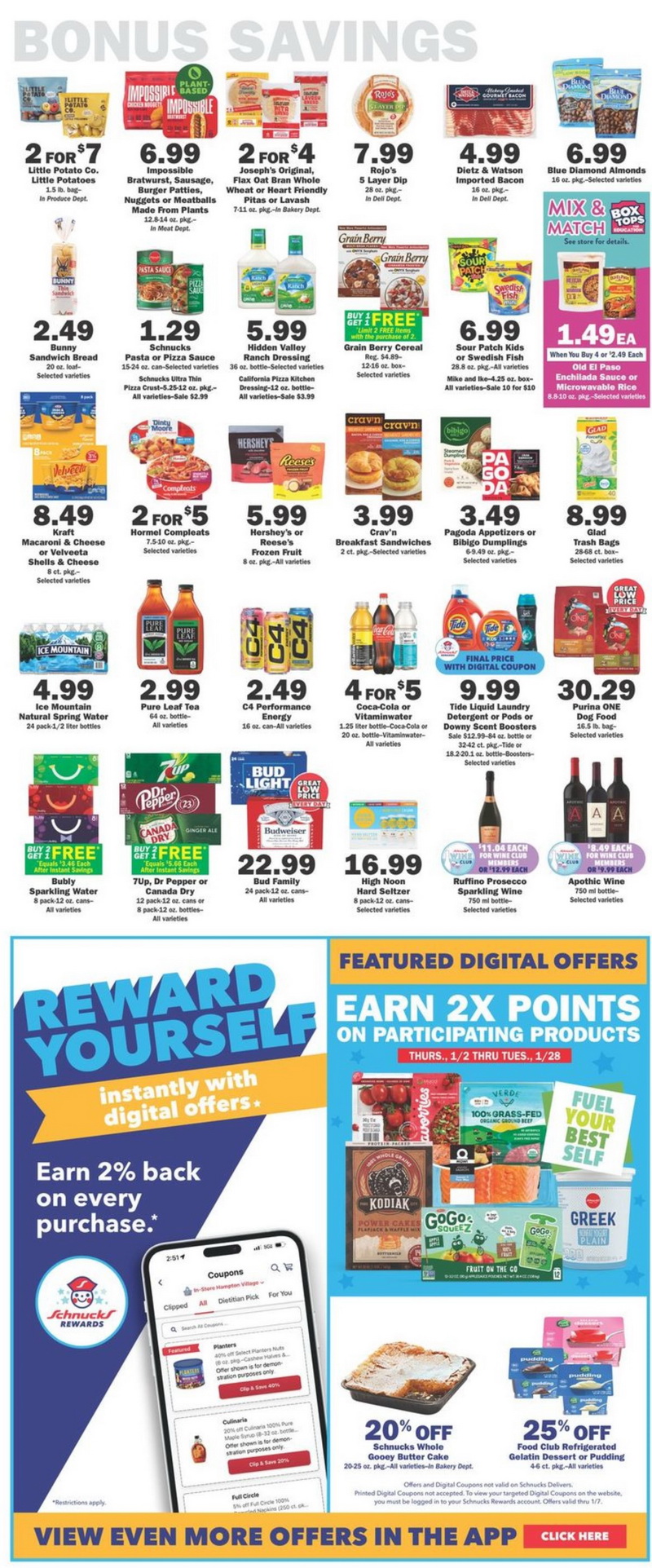 Schnucks Weekly Ad Jan 02 Jan 07, 2025 (Back To School Promotion Included)