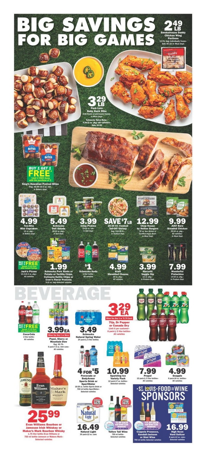 Schnucks Weekly Ad Jan 22 Jan 28, 2025