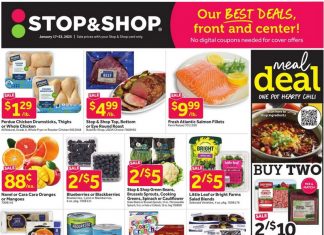 Stop & Shop Weekly Ad Jan 17 – Jan 23, 2025