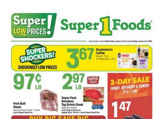 Super 1 Foods Weekly Ad Jan 15 – Jan 21, 2025