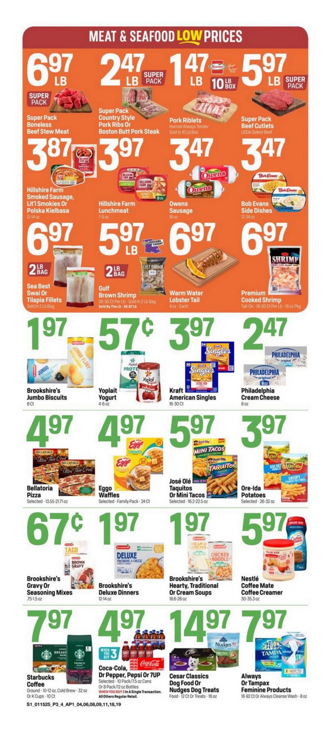 Super 1 Foods Weekly Ad Jan 15 Jan 21, 2025