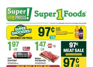 Super 1 Foods Weekly Ad Jan 22 – Jan 28, 2025