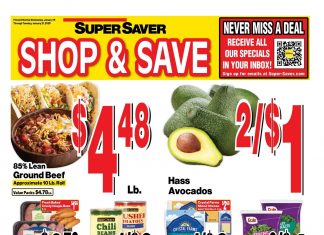 Super Saver Weekly Ad Jan 15 – Jan 21, 2025