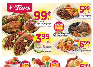 Tops Weekly Ad Jan 26 – Feb 01, 2025