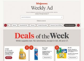 Walgreens Weekly Ad Jan 05 – Jan 11, 2025