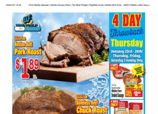 Wayfield Foods Weekly Ad Jan 21 – Jan 26, 2025