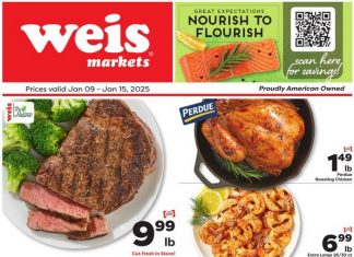 Weis Markets Weekly Ad Jan 09 – Jan 15, 2025 (Valentine’s Day Promotion Included)
