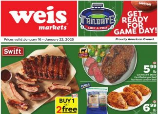 Weis Markets Weekly Ad Jan 16 – Jan 22, 2025 (Valentine’s Day Promotion Included)
