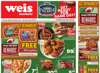 Weis Markets Weekly Ad Jan 23 – Jan 29, 2025