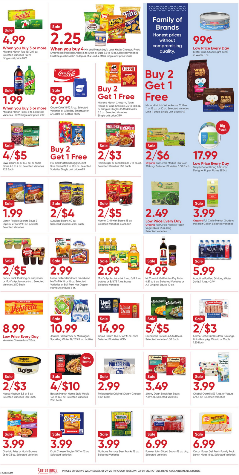 Stater Bros Weekly Ad Jan 29 Feb 04, 2025