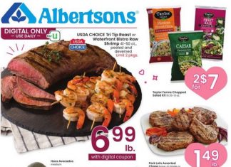 Albertsons Weekly Ad Feb 12 – Feb 18, 2025 (Valentine’s Day Promotion Included)