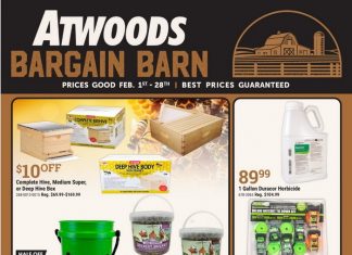 Atwoods Monthly Ad Feb 01 – Feb 28, 2025