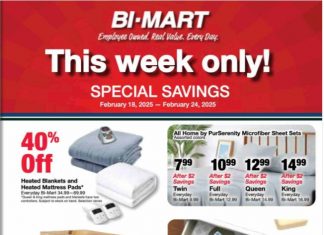 Bi-Mart Weekly Ad Feb 18 – Feb 24, 2025