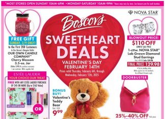 Boscov’s Weekly Ad Feb 06 – Feb 12, 2025 (Valentine’s Day Promotion Included)