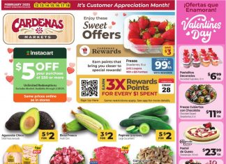 Cardenas Weekly Ad Feb 12 – Feb 18, 2025 (Valentine’s Day promotion Included)