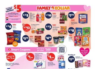 Family Dollar Weekly Ad Feb 09 – Feb 15, 2025 (Valentine’s Day Promotion Included)