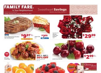 Family Fare Weekly Ad Feb 09 – Feb 15, 2025 (Valentine’s Day Promotion Included)