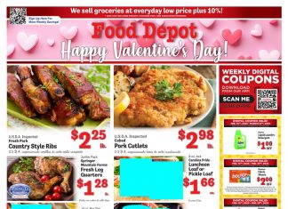 Food Depot Weekly Ad Feb 10 – Feb 16, 2025 (Valentine’s Day Promotion Included)