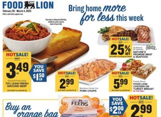 Food Lion Weekly Ad Feb 26 – Mar 04, 2025