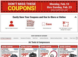 Harbor Freight Coupon Sale Feb 10 – Feb 23, 2025