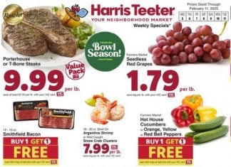 Harris Teeter Weekly Ad Feb 05 – Feb 11, 2025 (Valentine’s Day Promotion Included)