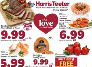 Harris Teeter Weekly Ad Feb 12 – Feb 18, 2025 (Valentine’s Day Promotion Included)