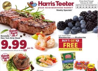 Harris Teeter Weekly Ad Feb 19 – Feb 25, 2025