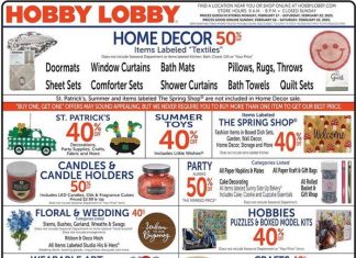 Hobby Lobby Weekly Ad Feb 16 – Feb 22, 2025