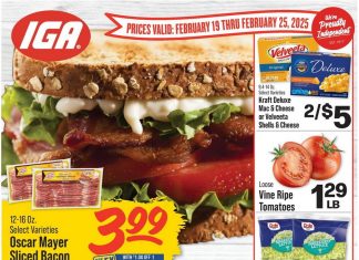 IGA Weekly Ad Feb 19 – Feb 25, 2025