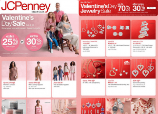 JCPenney Valentine’s Day Sale Feb 03 – Feb 13, 2025