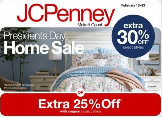 JCPenney Store Ad Feb 18 – Feb 23, 2025 (Presidents’ Day Promotion Included)