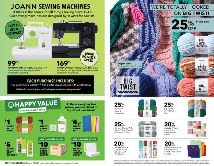 JoAnn Weekly Ad Feb 27 Mar 12, 2025