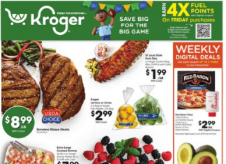 Kroger Weekly Ad Feb 05 – Feb 11, 2025 (Valentine’s Day Promotion Included)