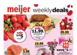 Meijer Weekly Ad Feb 09 – Feb 15, 2025 (Valentine’s Day Promotion Included)