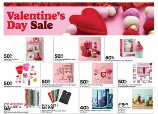 Michaels Weekly Ad Feb 02 – Feb 08, 2025 (Valentine’s Day Promotion Included)