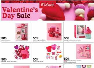 Michaels Weekly Ad Feb 09 – Feb 17, 2025 (Valentine’s Day Promotion Included)