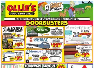 Ollie’s Weekly Ad Feb 26 – Mar 05, 2025